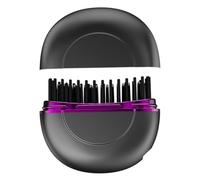 Ujjdwiurgh Wireless Rechargeable Travel-Friendly Portable Ionic Hair and Beard Straightener Brush,Mini Hair Styler