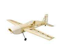 Ujjdwiurgh Wood RC Airplane Kit Toy Extra330 Frame Without Cover Wingspan 1000mm Balsa Wood Model Building Kit