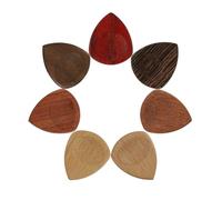 Ujjdwiurgh Wooden Acoustic Guitar Picks, Wooden Guitar Picks for Electric, Acoustic or Guitar