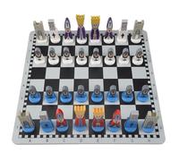 Ujjdwiurgh Wooden Chess Children's Gifts Cartoon Modeling Chess Toys