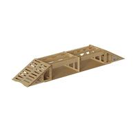 Ujjdwiurgh Wooden Simulation Off-Road Obstacles for 1/16 1/18 1/24 RC Crawler Model Car Adult Children'S Toys Assembly Prop -PP03