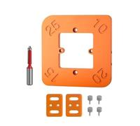 Ujjdwiurgh Woodworking Router Corner Radius Templates Jig Routing Curved Corners Milling Circular Radian Hardness Tool R10-R25