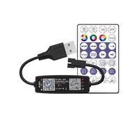 Ujjdwiurgh WS2812B Controller Remote Control Bluetooth Music APP Control for Pixel LED Strip Light SK6812 WS2811 WS2812 USB 5V