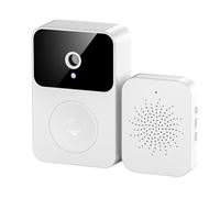 Ujjdwiurgh X9 Wireless Visual Doorbell Intelligent Household Ringing Visual Call Variable Voice Intercom Real-Time Viewing Reminder