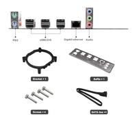 Ujjdwiurgh X99E Motherboard+E5 2676 V3 CPU+Thermal Grease PCIEX16 NVMe Gigabit LAN Card Support 4XDDR4 RECC RAM Desktop Motherboard