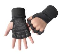 Ujjdwiurgh XL Training Sport Gloves Fitness Body Building Weightlifting Gloves for Men Women Workout Gloves Black B