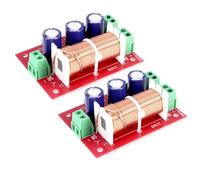 Ujjdwiurgh YLY-2088 Audio Frequency Divider 400W Adjustable 2 Way Crossover Filters Full Range Treble Frequency Divider