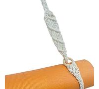 Ujjdwiurgh Yoga Mat Carry Strap Handmade Boho Crochet Macrame Adjustable Shoulder Strap for Yoga Mat Pilates Exercise Fitness