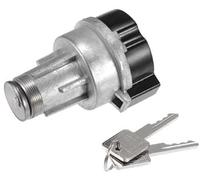 UJMOK Ignition Lock Cylinder Starter Switch with Keys No.1116683 -, for Chevrolet B60 1983-1991 Metal Silver Tone - 1 Set Car Door Ignition Lock Set