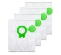 UJMWBHFY Four Layer Effective Filtration Replacement Bag ,Compatible For SEBO, For Airbelt D2 UltraBag Vacuum Cleaner Dust Bags With Filter Cap(4PCS)