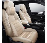 UJNHEQ 5 Seats Auto Car Seat Covers For Jaguar XF 2008 2009 2010 2011 2012 2013 2014 2015 Interior Parts Accessorie Driver Seat(7)