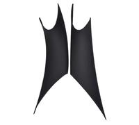 UJNHEQ Car Interior Door Handles Cover Front Rear Doors Handle Pull Carrier for BMW 3 4 Series F30 F35 2012-2016(Black)