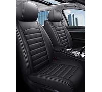 UJNHEQ Car Seat Cover For Kia Ceed Sportage 2022 Soul Rio Stinger Universal Auto Leather Interior Accessories Driver Seat(Black)