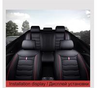 UJNHEQ Car Seat Cushion Covers For HYUNDAI Tucson Santa FE i30 i40 Genesis venue Terracan Ioniq Accent Interior Driver Seat(13)