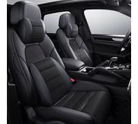 UJNHEQ Car Seats Cover Full Surround Style 5 Seats Interior Accessories For Jaguar XF 2008 2009 2010 2011 2012 2013 2014 2015 Driver Seat(11)
