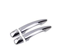 UJNHEQ Carbon Fiber Car Side Door Handle Covers Sticker Styling Accessories For Nissan For JUKE 2021 2022 2023 Molding Accessory(3)