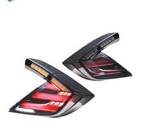 UJNHEQ Tail Lights For Civic Hatchback Type-R 2016-2021 Animation Sequential Turn Signal Rear Lamps Assembly
