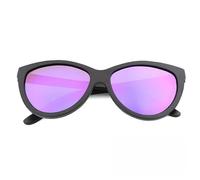 UJNHGQ Black Sunglasses Men Women Glasses UV400 Polarized lentese de sol de hombres Designer Fashion Vintage Eyewear,purple,WoodCaseA