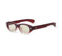 UJNHGQ Cat Eye Oval Frame Sunglasses Women Glasses Men Casual Travel Shades,C3,1