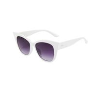 UJNHGQ Cat Eye Sunglasses Woman Fashion Big Frame Cat Sun Glasses Female Retro Shades UV400 Black White Color,C3,1