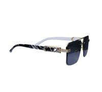 UJNHGQ Fashion Rimless Sunglasses Men Women Populare Frameless Sun Glasses Male Female Classic Small Square Summer Traveling Shades,black