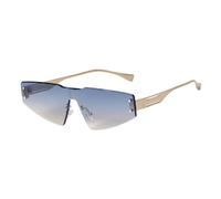 UJNHGQ Fashion Small Rimless Cat Eye Sunglasses Men Sports Outdoor Sun Glasses Women One Piece Shades UV400,C4,1