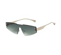 UJNHGQ Fashion Small Rimless Cat Eye Sunglasses Men Sports Outdoor Sun Glasses Women One Piece Shades UV400,C8,1