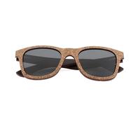 UJNHGQ Retro Fashion Polarized Sunglasses for Men Driving Square Style Sun Glasses Male Designer,black,RoundBambooCaseC