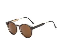 UJNHGQ Transparent Women Vintage Square Sunglasses Round Sun Glasses Trending Products UV400 Men Shades,6 Brown,1