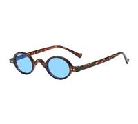 UJNHGQ Vintage Cat Eye Oval Sunglasses Lightweight Trendy Sun Glasses for Women Men Glasses Sunnies,c2,1