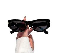 UJNHGQ Vintage Sexy Cat Eye Sunglasses for Women Irregular Gradient Eyewear Men's Shades UV400 Sun Glasses Street Eyewear,Black,typeA,Z1