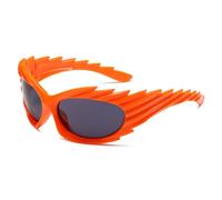 UJNHGQ Women Sport Sunglasses Men Eyewear One Piece Sun Glasses For Male Silver Rimless Shades,C1,1