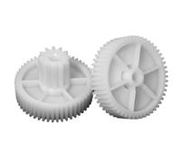 UJNKMGBF 2pcs Meat Grinder Pinion Mincer Gear Spare Parts for moulinex MS014 HV2 HV4 HV6 HV8 HV9 HV10 for tefal TF007 1500 1700 1800