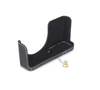 UJNKMGBF Camera Bag Half PU Grip Case for ricoh GRIII GR3(Black no strap)