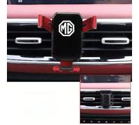UJNVDXZE Car mobile phone holder for MG Gloster Pilot 2020-2025,Adjustable rotatable Super Stable Phone Car Mount Air Vent Dashboard accessories,Red