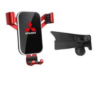 UJNVDXZE Car mobile phone holder for Mitsubishi Eclipse Cross GK/GK Facelift 2018-2024,Adjustable rotatable Super Stable Phone Car Mount Air Vent Dashboard accessories,Red