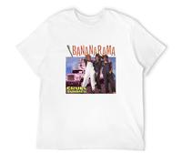 Ujoya Bananarama Retro Cruel Summer Music Band T Shirt White M