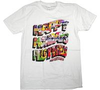 Ujoya Men's Happy Mondays T Shirt - Pills Thrills & Bellyaches White M