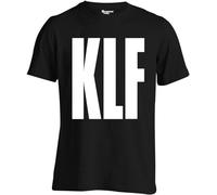 Ujoya Men's KLF T Shirt House Hardcore Techno Rave Jungle Drum and Bass Black L