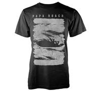 Ujoya Papa Roach Cockroach Mens Outdoor Graphic T-Shirt Black L