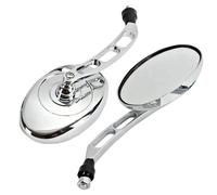 UJSSET Chrome Motorcycle Rearview Mirrors For VN For Vulcan Classic Custom 900 800 1500 1600 1700 2000