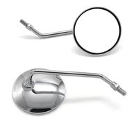 UJSSET Motorcycle Rearview Rear View Side Mirror For A100 GT GT185 GT125 GT250 GT380 GT550 GT750 Plastic Vision