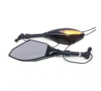 UJSSET Universal Motorcycle Side Mirrors Light 8/10MM Side Mirror For TRK 251 502X