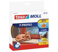 tesamoll P-Profile Seal - Self Adhesive Rubber Draught Excluder for Insulating