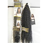 UK: 1 Pack Brazilian Bulk 20" by Cherish Impression. Finest Braiding Hair. (Braid, Crochet or PicK & Drop) Afro coils. (Colour 1B)
