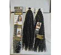 UK: 1 Pack. Brazilian Bulk 20" by Cherish Impression. Finest Braiding Hair. (Braid, Crochet or PicK & Drop) Afro coils. (Colour 4)