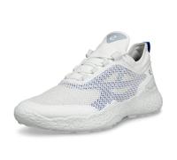 (UK 10.5-11, White/Virtual) Ecco Mens 2026 Biom H5 Textile Spikeless Leather Waterproof Golf Shoes