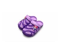 (UK 10 Child (EU 29), Purple) Kids Lightweight Clogs Slip On Garden Sandals