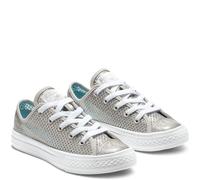 (UK 10-EU 27.5-US 10C) Converse CTAS OX 664200C Silver Girl's/Women's UK 10-5.5