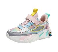 UK 11.5 Boys Trainers Kids Running Shoes Child Sneaker Breathable Tennis Running Shoes Athletic Sport Walking Sneakers Child Trainers Little Kid Big Kid 005_Pink
